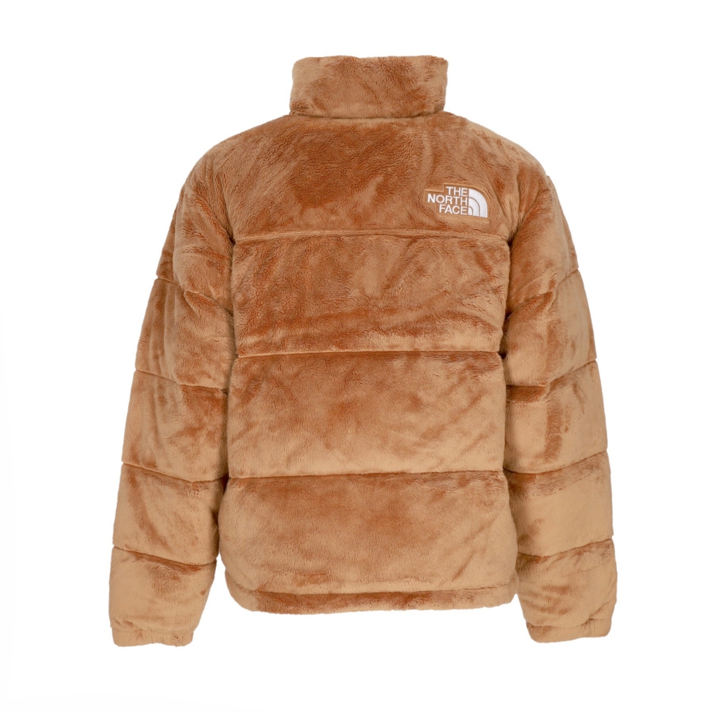 orsetto uomo versa velour nuptse ALMOND BUTTER