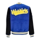 giubbotto college uomo nba team legacy varsity jacket golwar ROYAL/BLACK