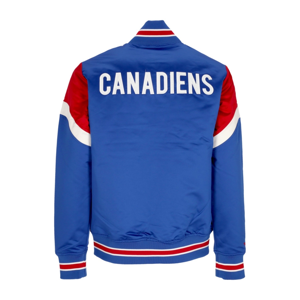 giubbotto bomber uomo nhl heavyweight satin jacket moncan ORIGINAL TEAM COLORS