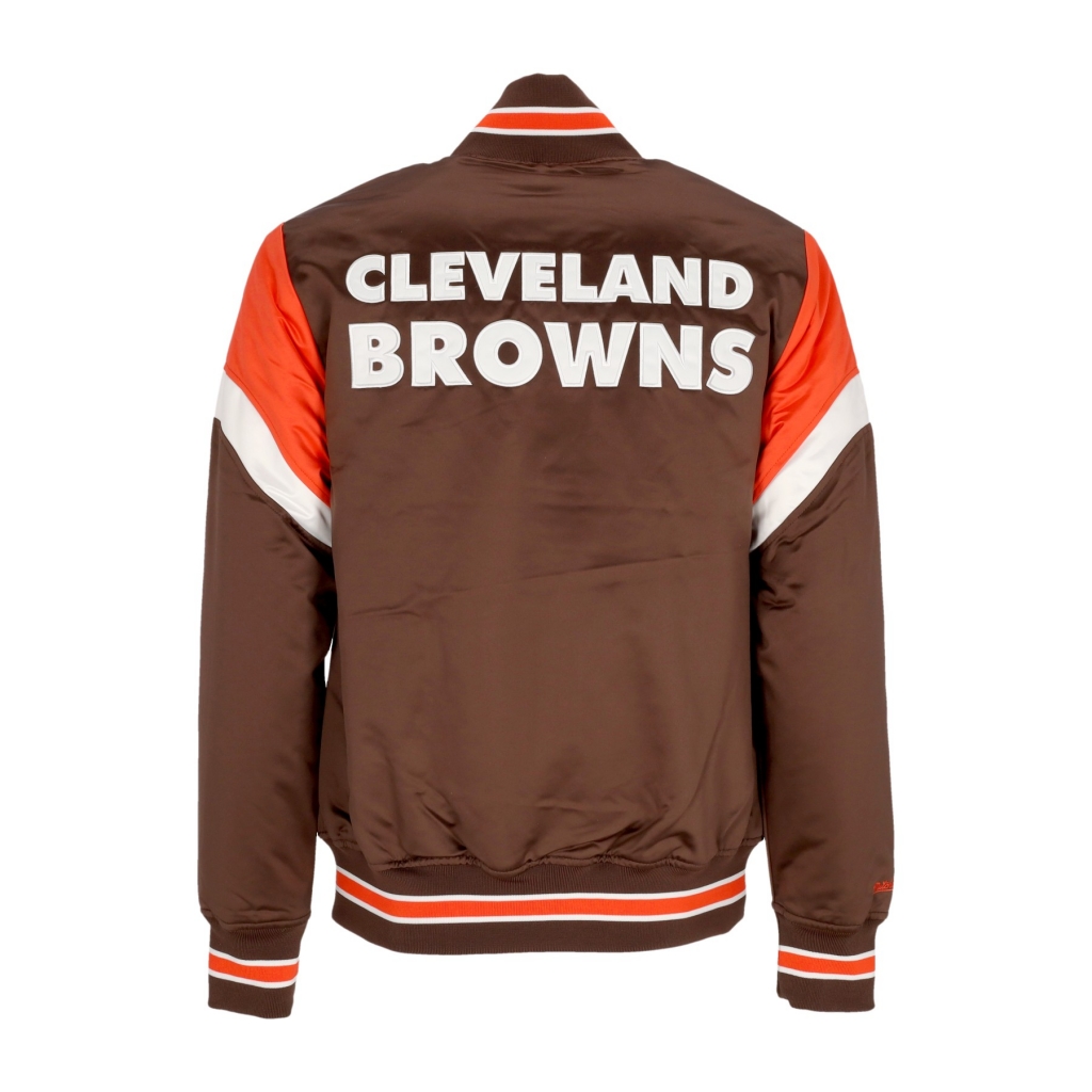 giubbotto bomber uomo nfl heavyweight satin jacket clebro ORIGINAL TEAM COLORS