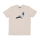 maglietta uomo pigeon logo tee STONE