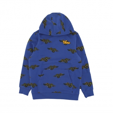 felpa cappuccio ragazzo gnardragon po hoodie TRUE BLUE