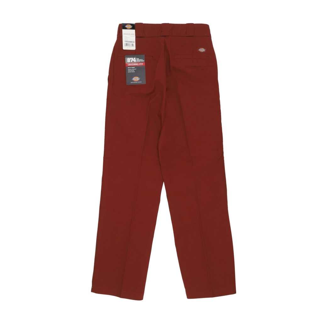 pantalone lungo uomo 874 work pant rec BRICK RED