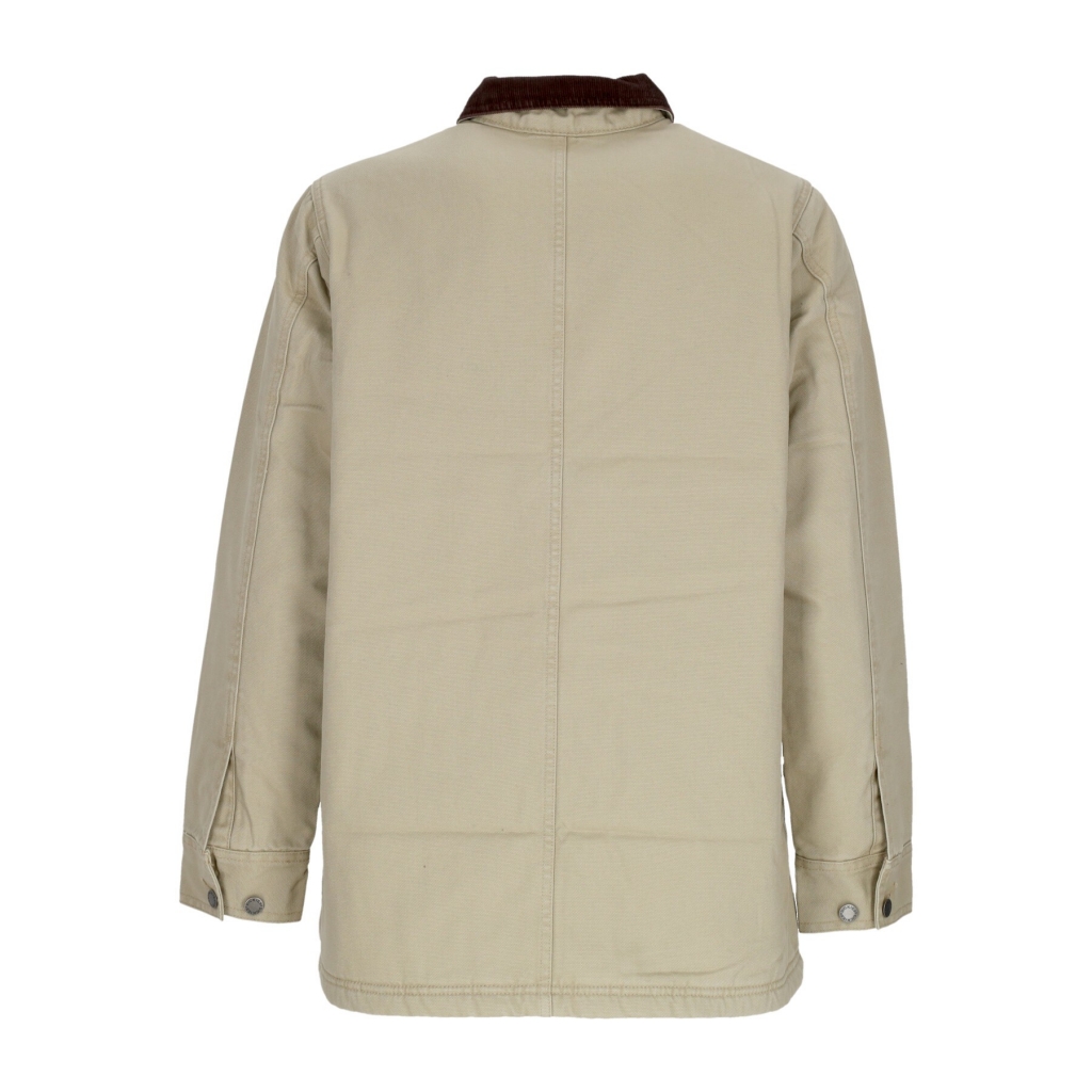 giacca workwear uomo duck canvas chore coat STONE WASHED DESERT SAND