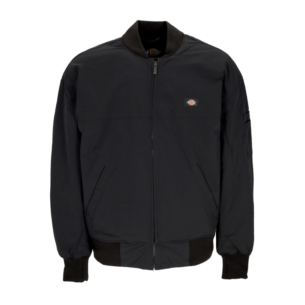giubbotto bomber uomo overbrook bomber jacket BLACK Bowdoo