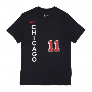 maglietta uomo nba city edition essential tee no 11 demar derozan chibul BLACK