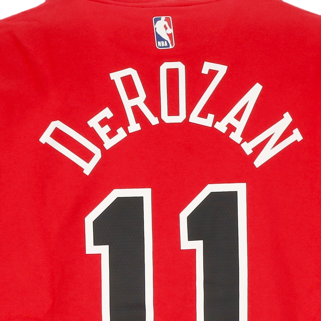 felpa cappuccio uomo nba club hoodie no 11 demar derozan chibul UNIVERSITY RED