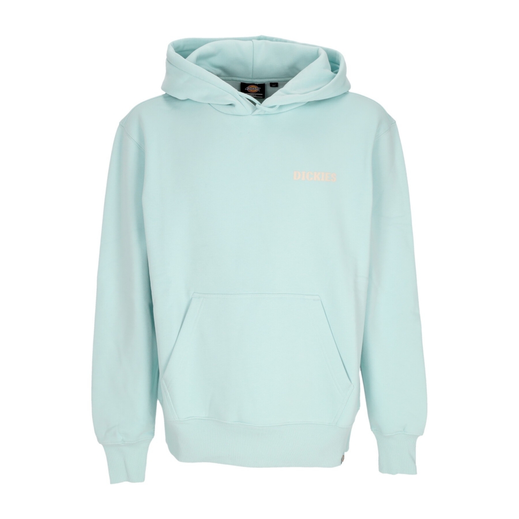 felpa cappuccio uomo hays hoodie PASTEL TURQUOISE