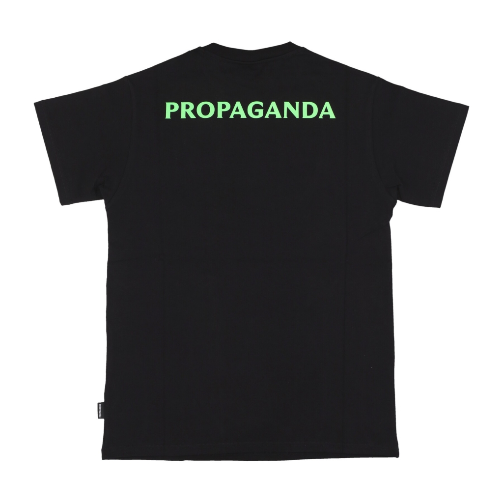 maglietta uomo logo fire tee BLACK