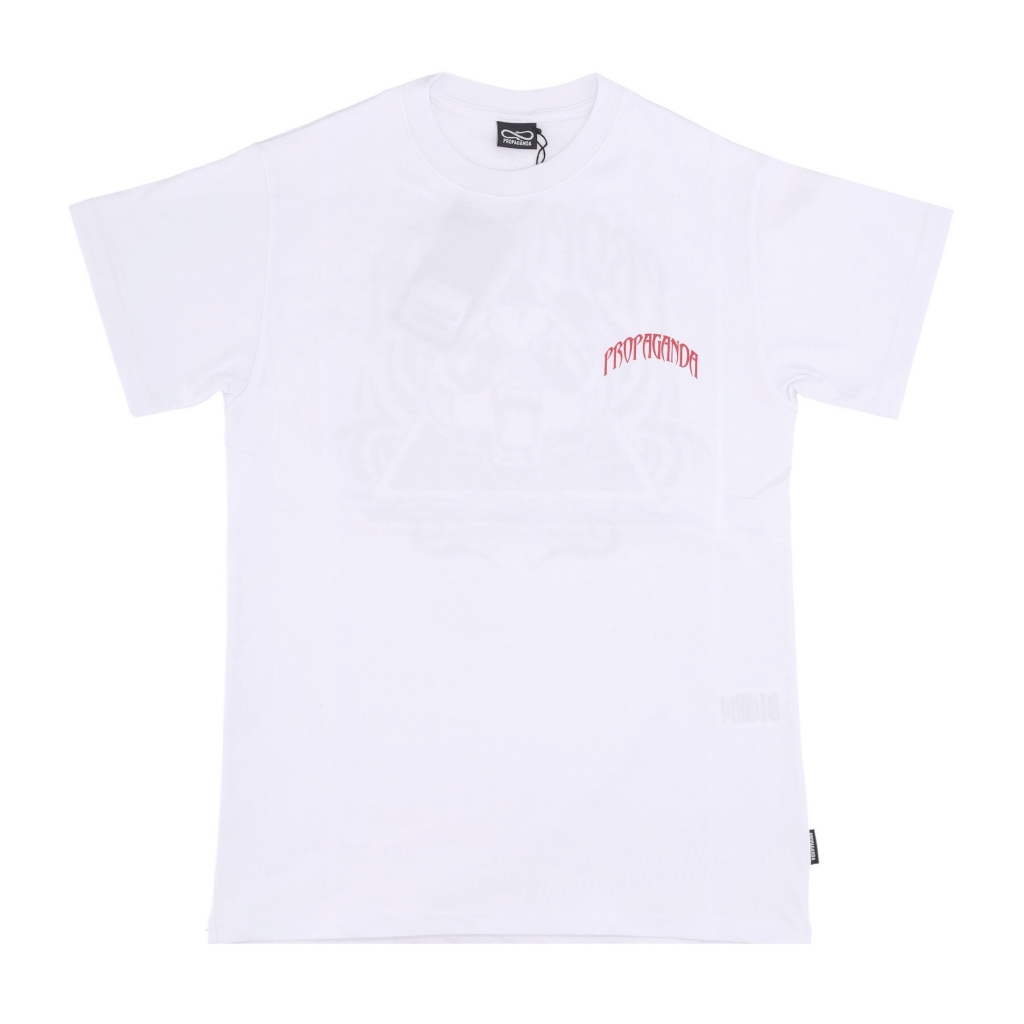 maglietta uomo triangle panda tee WHITE