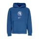 felpa cappuccio uomo nba city edition club fleece hoodie mintim COURT BLUE
