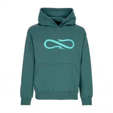 felpa cappuccio uomo logo hoodie FOREST GREEN