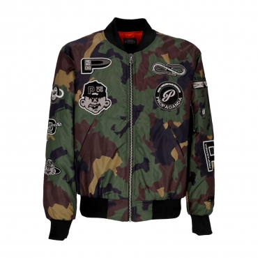 giubbotto bomber uomo baseball bomber CAMO