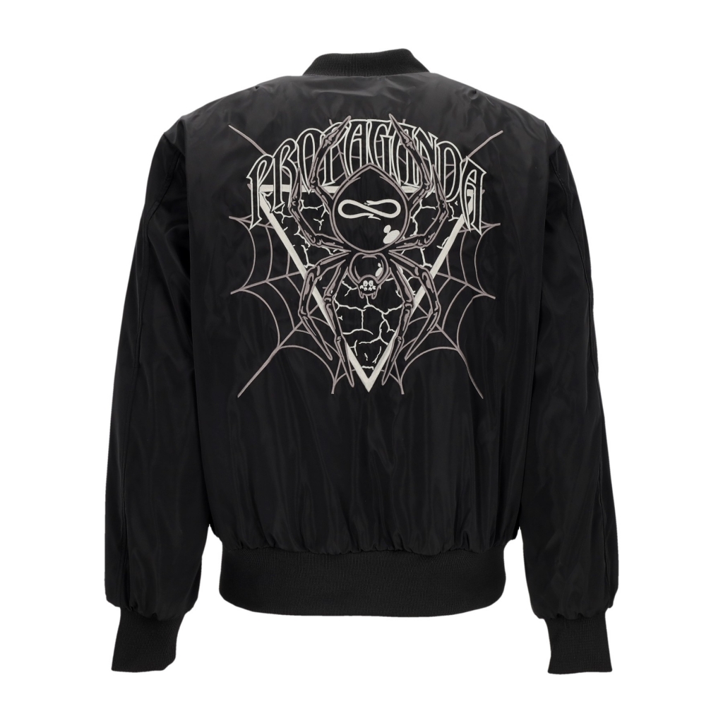 giubbotto bomber uomo triangle web bomber BLACK