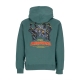 felpa cappuccio uomo melt hoodie FOREST GREEN