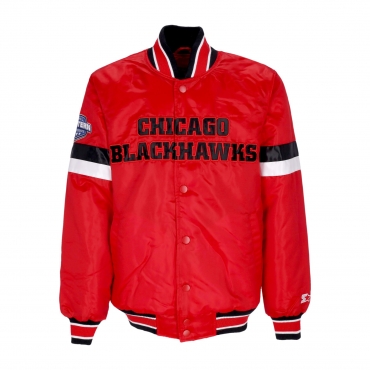 giubbotto bomber uomo nhl home game satin jacket chibla ORIGINAL TEAM COLORS