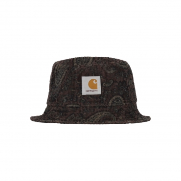cappello da pescatore uomo cord bucket hat PAISLEY PRINT/BUCKEYE