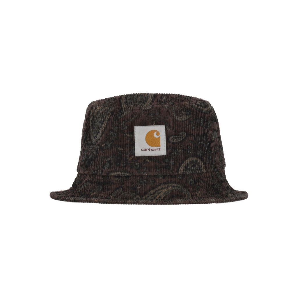 cappello da pescatore uomo cord bucket hat PAISLEY PRINT/BUCKEYE
