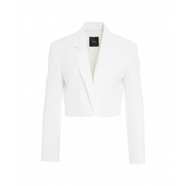 Blazer cropped Eliana bianco