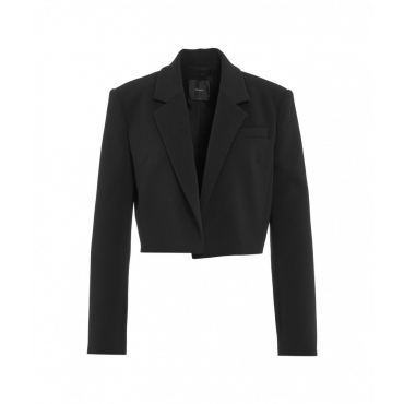 Blazer cropped Eliana nero