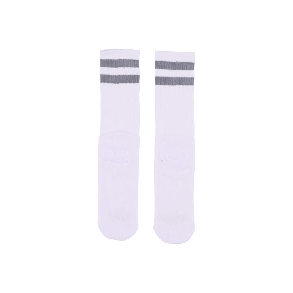 calza media uomo mid high falkor WHITE/GREY