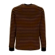 maglietta manica lunga uomo l/s seidler pocket tee SEIDLER STRIPE/DEEP H BROWN/BLACK
