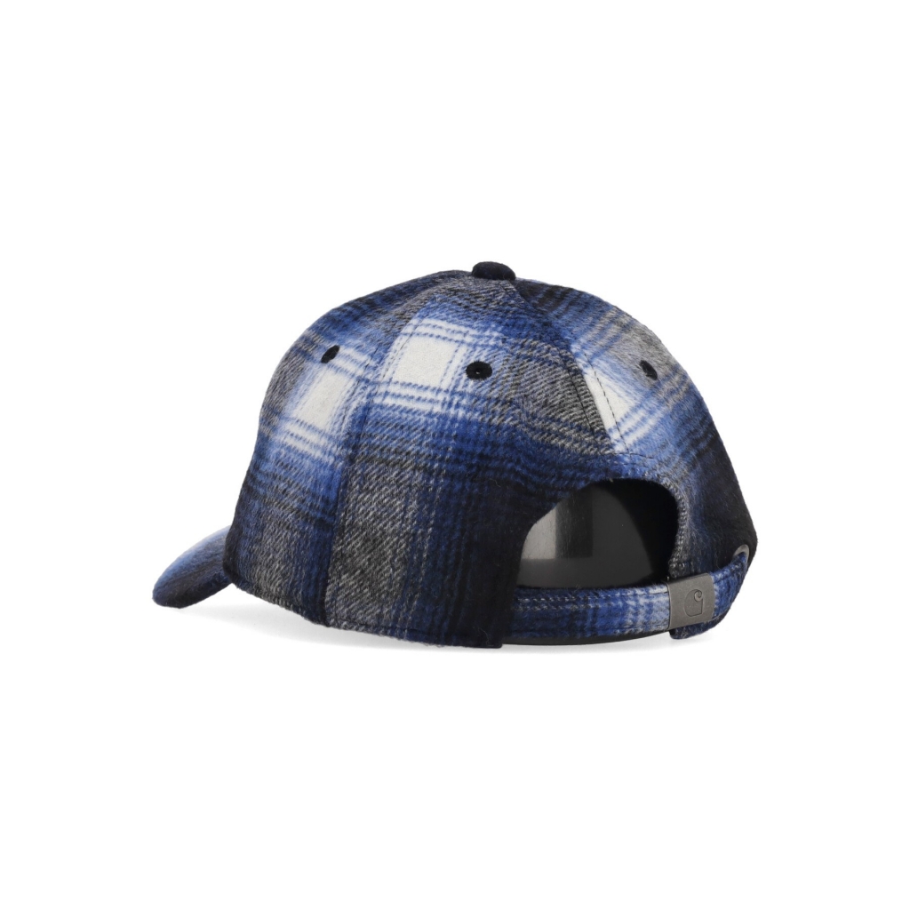 cappellino visiera curva uomo moreau cap MOREAU CHECK/LIBERTY/BLACK