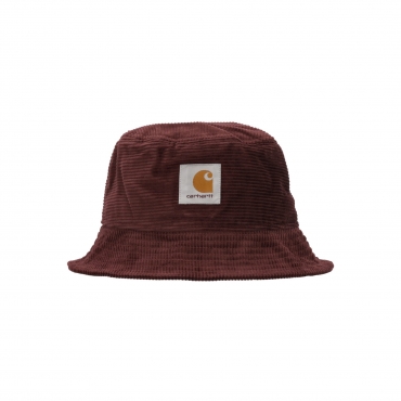 cappello da pescatore uomo cord bucket hat AMARONE