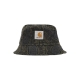 cappello da pescatore uomo cord bucket hat PAISLEY PRINT/PLANT