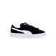 scarpa bassa uomo suede xl BLACK/WHITE