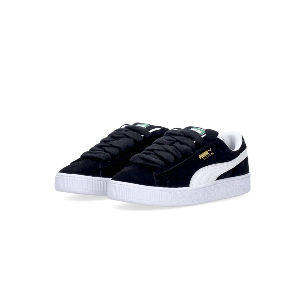 scarpa bassa uomo suede xl BLACK/WHITE