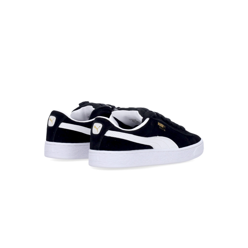 scarpa bassa uomo suede xl BLACK/WHITE