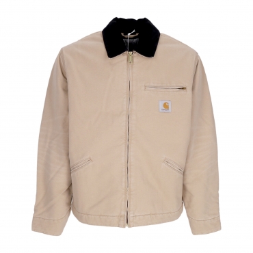 giubbotto uomo og detroit jacket DUSTY H BROWN/BLACK AGED