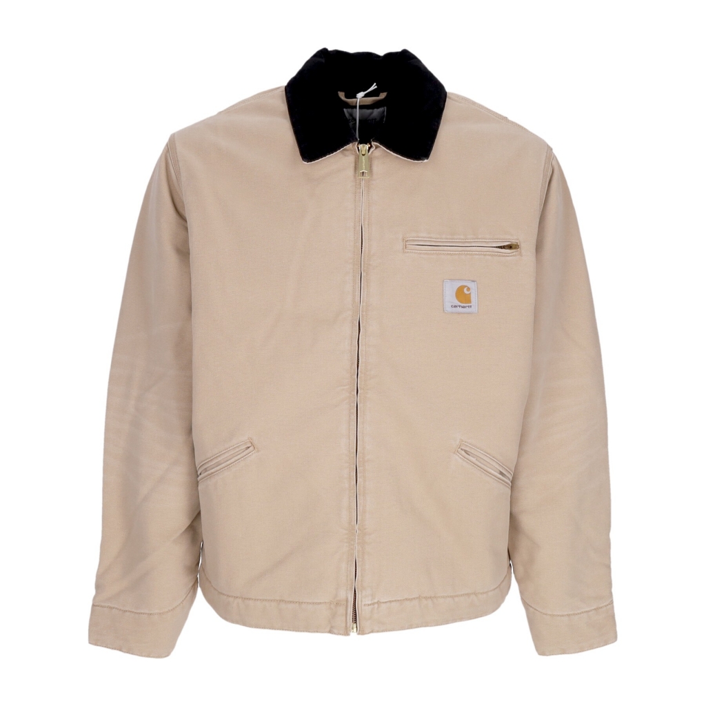 giubbotto uomo og detroit jacket DUSTY H BROWN/BLACK AGED