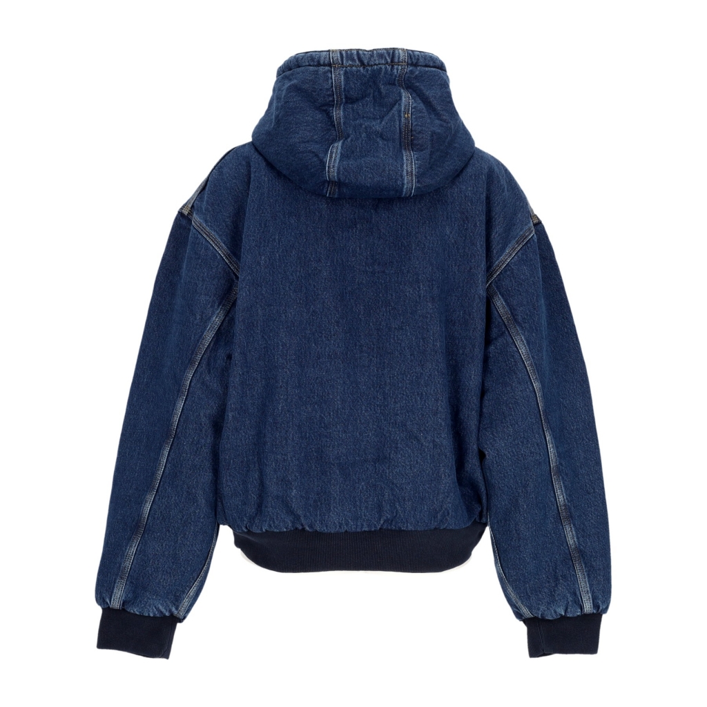 giubbotto donna w og active jacket BLUE STONE WASHED
