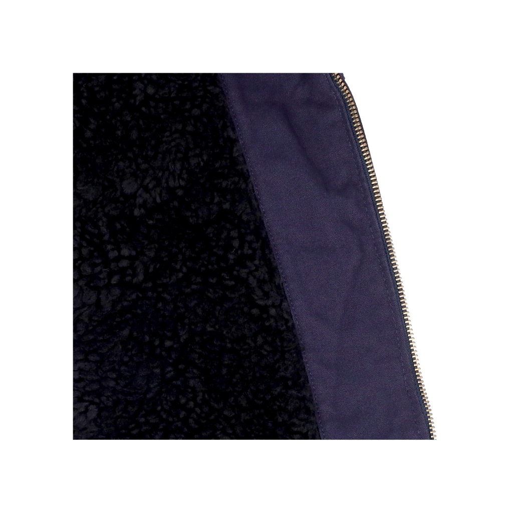 giubbotto uomo arlington coat DARK NAVY/BLACK RINSED