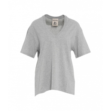 T-Shirt oversized grigio