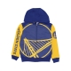 felpa cappuccio zip ragazzo nba poster board cb full zip hoodie golwar ORIGINAL TEAM COLORS