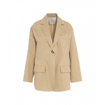 Blazer oversize beige