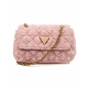 Mini tweed bag Giully rosa