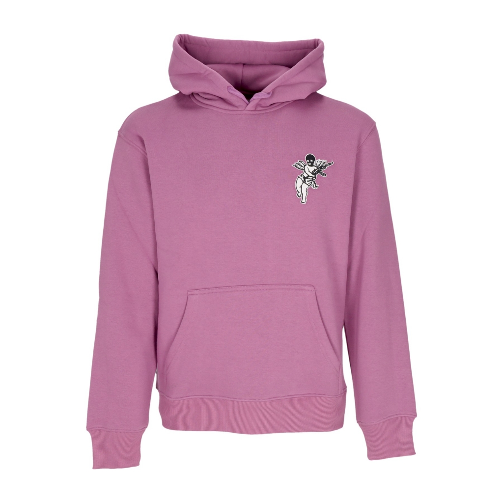 felpa cappuccio uomo no more space embroidered hoodie IRIS