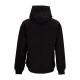 felpa cappuccio uomo logo hoodie x playboy BLACK