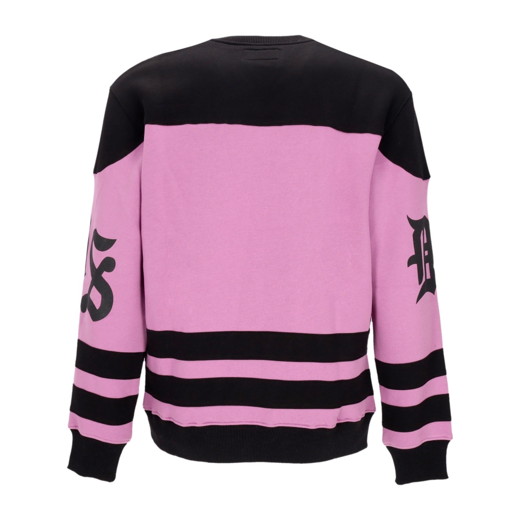 felpa tipo hockey uomo see no evil hockey crewneck BLACK/IRIS