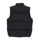 piumino smanicato uomo club puffer vest BLACK/WHITE