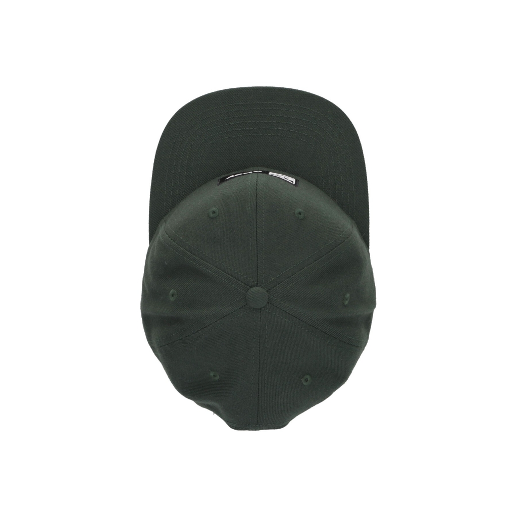 cappellino visiera curva uomo case 6 panel classic snapback DARK CEDAR