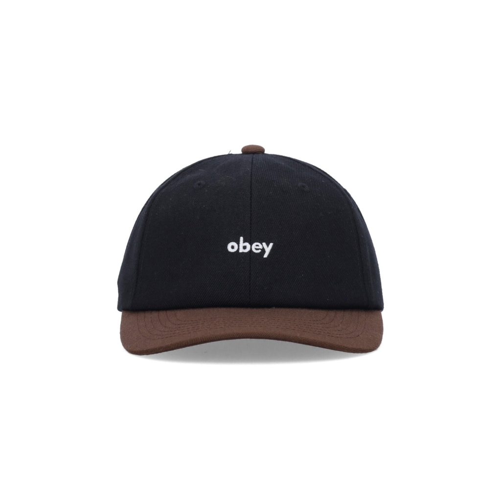 cappellino visiera curva uomo shade 6 panel snapback BLACK MULTI