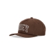 cappellino visiera curva uomo rush 6 panel classic snapback BROWN