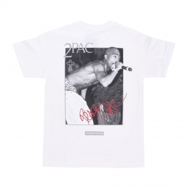 maglietta uomo encore tee x tupac WHITE