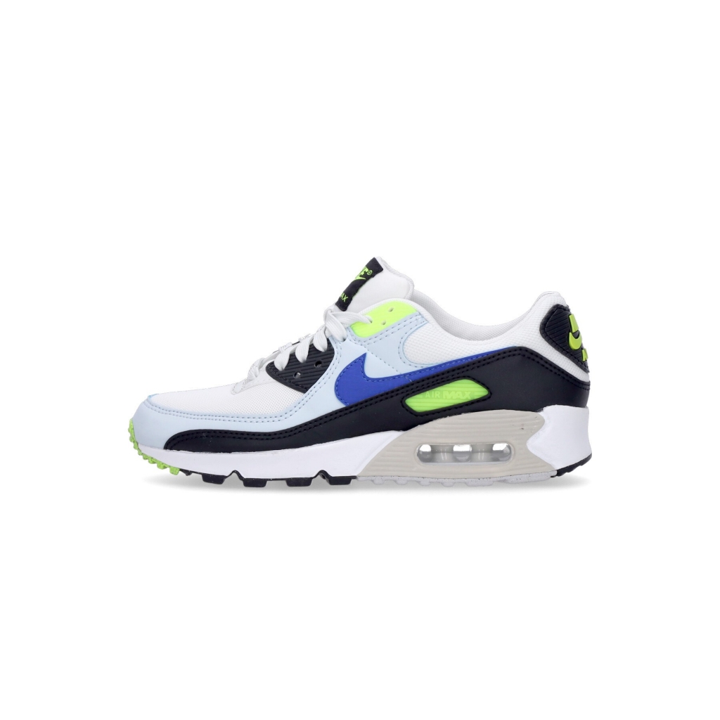scarpa bassa donna wmns air max 90 SUMMIT WHITE RACER BLUE VOLT BLUE TINT