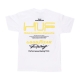 maglietta uomo f1 racing team tee x goodyear WHITE